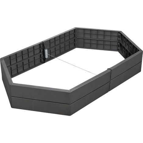 GARANTIA ERGO set de ampliación para bancal elevado Stone 2 paneles incl. conectores