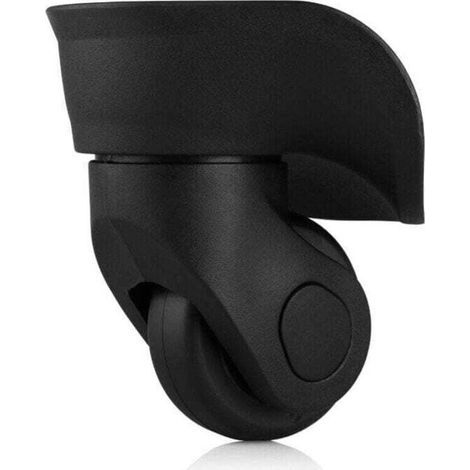 Roulettes Universelles Silencieuses en Caoutchouc pour Valise, Paire de Roues de Rechange Multidirectionnelles Durable (1/4)