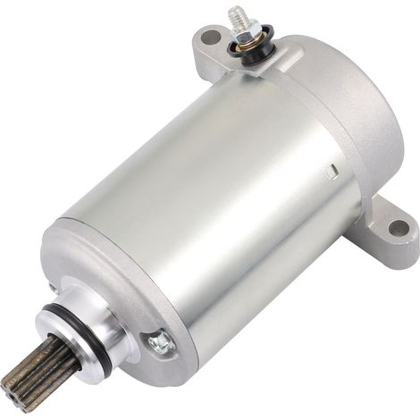 Starter motor for YAMAHA Big Bear 350 400 with coarse 9-tooth pinion, compatible with ATV off-road vehicles, starter motor in original quality.