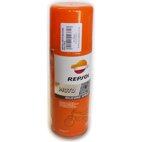 Repsol 400ml silicone spray per moto