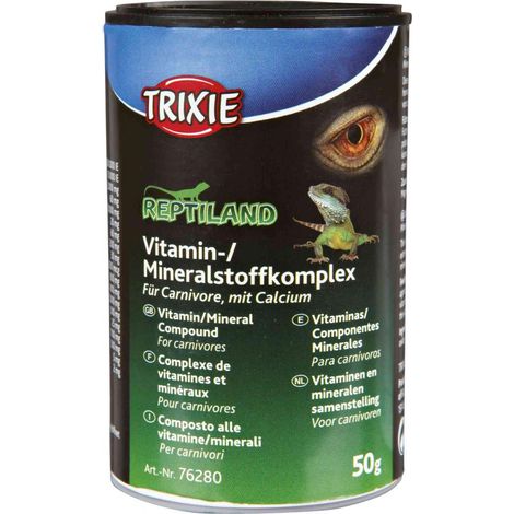 Vitamines et minéraux pour les reptiles carnivores, 50 g. - Trixie (1/2)