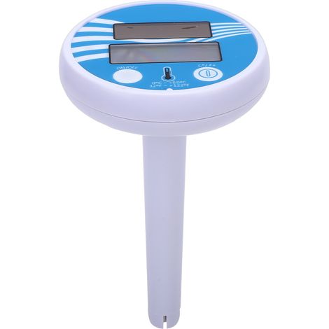Thermomètre piscine solaire numérique flottant – Écran LCD et corde extérieur intérieur piscines spas étangs baignoires (1/5)