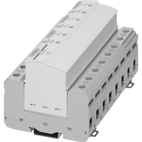 Dispositif antisurtension Phoenix Contact FLT-SEC-T1+T2-3S-350/25-FM 2905470 25 kA