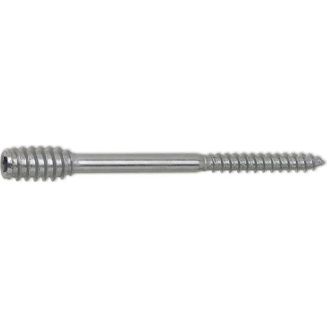 Distanzschrauben 6x10x60 mm Justierschrauben Torx 25 Holzschrauben verzinkt