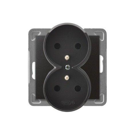 Presa elettrica Ospel impresja gp-2yraz/m/50 incasso 16 A 250 V