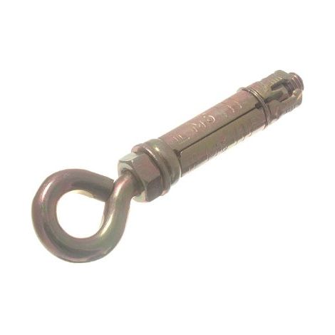 Lot de 24 boulons d'ancrage à œillet M8 x 65 mm (1/2)
