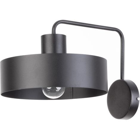 Applique murale moderne noire bras Vasco E27 15W Sigma (1/2)