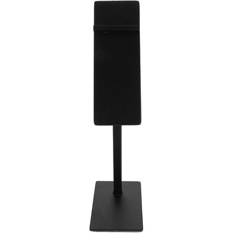 Einfaches Schuhregal, Schuhaufbewahrungsregal, Schuhablage aus Edelstahl. – 25 x 10 x 6 cm – Schwarz (1/3)