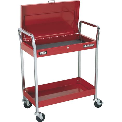 Sealey Trolley 2-Level Heavy-Duty with Lockable Top CX104 (1/5)