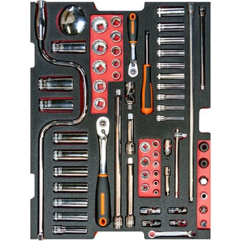 FOAM PARA ESTUCHE 4750RCHD01, 64 PIEZAS - BAHCO