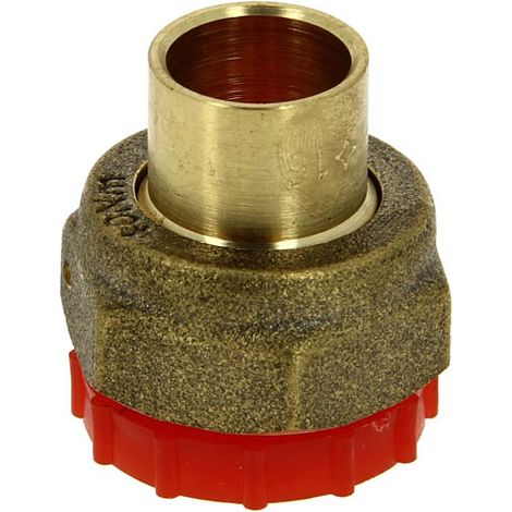 Raccord 2 pièces écrou femelle 20-27 souder Ø16 gaz naturel