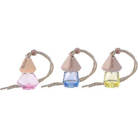 3 flacons de parfum pour voiture (1/3)