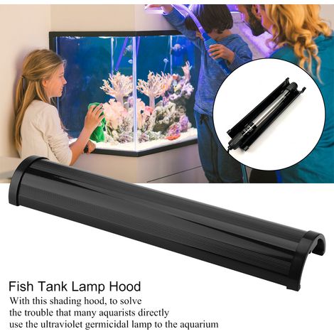 Housse Anti-Lumière pour Lampe UV de Désinfection Aquarium Diamètre 28cm (1/5)