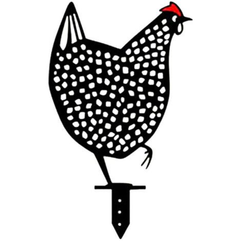 Poule Decorative Jardin, Poule Yard Art Jardin Statues, Sculptures et Statues de Jardin Decoration Exterieur Jardin, Deco Jardin Exterieur Animaux