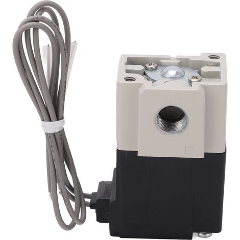 Électrovanne Pneumatique 2/3 Voies Haute Fréquence, Vide, G1/8 Entrée Sortie, Air Comprimé, 24V DC, Corps Laiton, Usage Industriel (1/5)