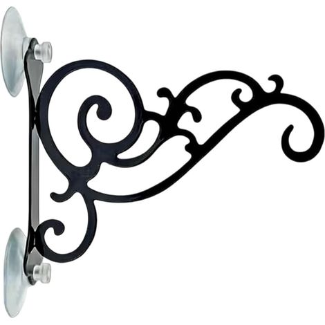Crochet pour Mangeoire à Oiseaux,Support Robuste À Forte Charge avec Ventouse Support pour Mangeoire Balcon - pour Balcon, Jardin, Terrasse, Rambarde, Clôture, Distributeur (1/5)