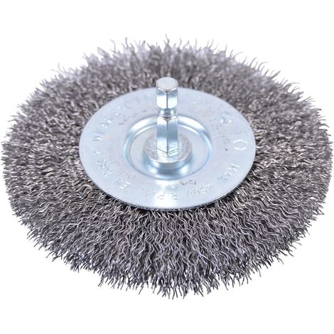 Makita brosse ronde 100mm acier
