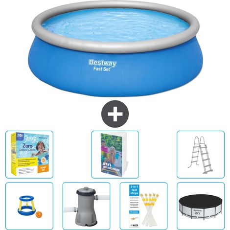 Bestway Bestway Fast Set Ronde - 457x122 cm - 8-pièces S405 (1/5)