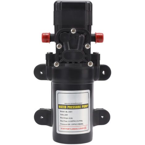 DEESSE SHOP-Pompe à Eau à Diaphragme, Auto-amorçante, Légère, Redémarrage Automatique, Performance Stable, Pompe à Diaphragme à Grand Débit pour l'industrie (RL 2401 24V). (1/5)