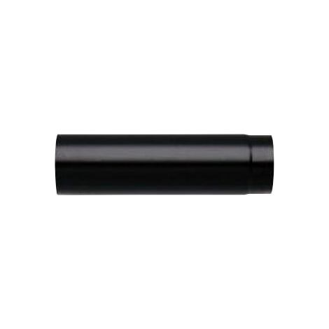 Save Fumisteria Tubo Smaltato Nero Opaco 12cm Lunghezza 50cm (1/2)