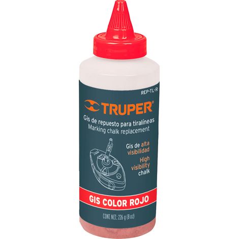 Polvo rojo para tiralíneas - 225 g