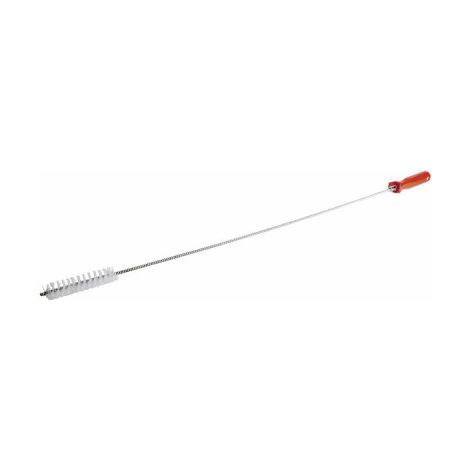 Diff – Goupillon nylon Ø25mm – Tige torsadée 1m – Longueur garnie 110mm – Fil Ø0.80mm pour ramonage (1/2)
