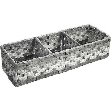 Lot de 2 porte-papier toilette blancs, rouleau universel à ressort pour salle de bain (1/5)