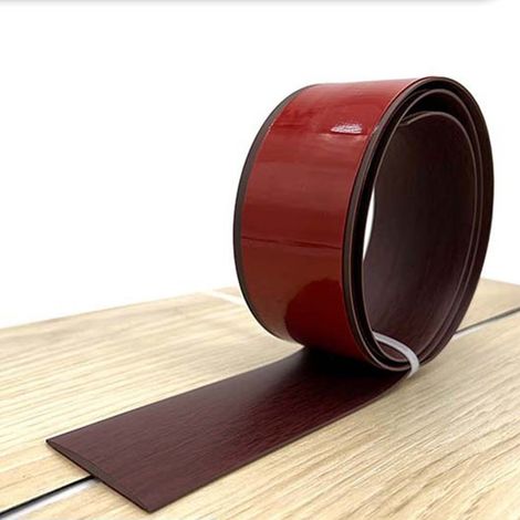 Bande De Transition De Sol - PVC Auto-Adhésif - 4 cm De Largeur - 2 Mètres - Pour Revêtements De Sol Lambrissés Et Vinyles (1/5)