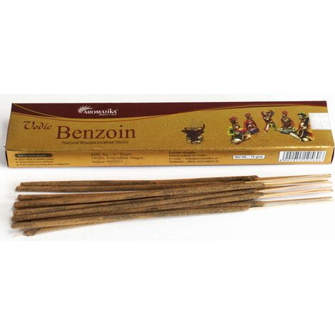 Bâtons d'encens védiques - Benjoin- Vendu par 1 (1/3)