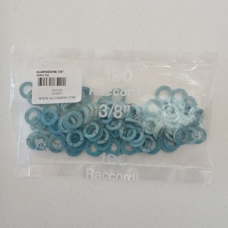 Guarnizione omnia piatta di carta da 3/8 - blister da 100 unità (1/2)