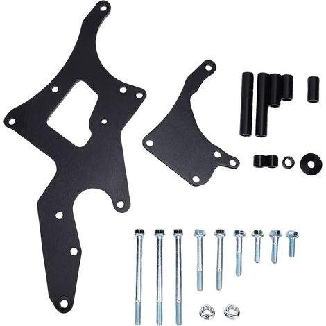 LS Moteur Serpentine Support Alternateur Pompe de Direction Assistée Kit de Conversion de Remplacement pour Chevy LS1 LS2 LS3 LS6 LS7 Camion SUV Moteurs (1/5)