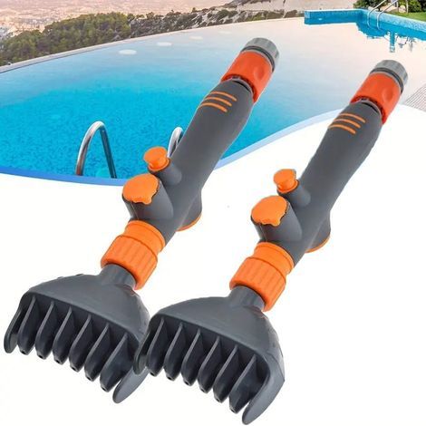 2. The portable pool cleaner brush removes dirt from pool cartridges pool cartridge cleaning brush (1/5)