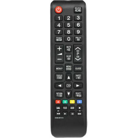 Telecommande Sans Fil Universelle Tv Telecommande Pour Hdtv Led Smart Tv Numerique, Le Noir (1/4)
