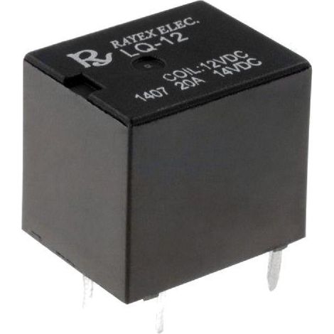 Relais automobile SPDT 12VDC 20A