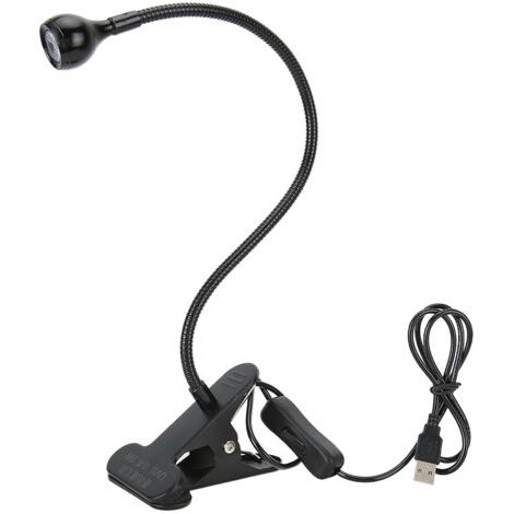 QORVA-Lampe à colle UV USB 3W, lumière ultraviolette LED violette, USB avec Clip et interrupteur pour la réparation de téléphones (1/5)