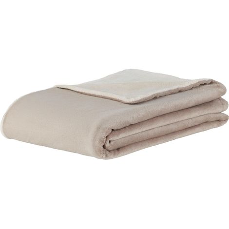 Mömax Kuscheldecke Wendy Weiß/Beige (1/2)