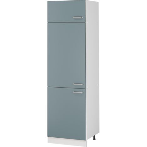 Mobile cucina dispensa R-Line, Grigio-blu/Bianco, 60 cm, Vicco (1/5)