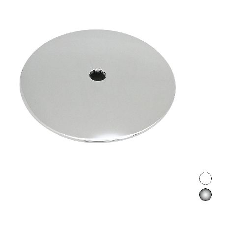 PIATTELLO DI RICAMBIO PER PILETTA ART 371-395  SIMIL-STONE- Cromo - Diam. 12 cm- DH- pezzi 1