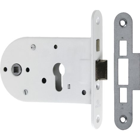 Bricard – Monopoint à larder horizontale 50mm – Bout rond gauche – Entraxe 60mm – Têtière 140x25x3mm – Gâche incluse