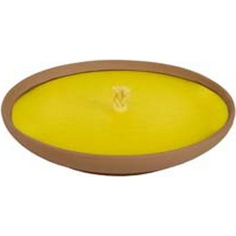 30PZ CITRONELLA MEDIA IN CIOTOLA DI TERRACOTTA - ø cm.15x3,5h.