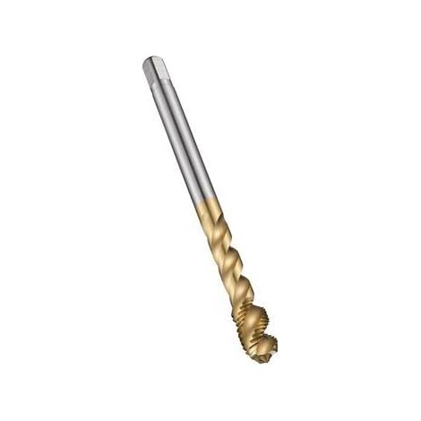 Maschinengewindebohrer DIN 374C EX10TIN MF8x1mm HSS-E-PM TiN 2,5XD 6H (1/3)