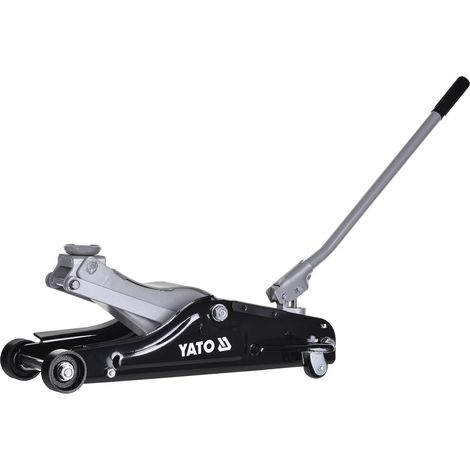 Yato – Ascenseur hydraulique 2000 kg – Capacité de levage 2 tonnes – Hauteur de levée 1,5 m – Pour chantiers humides et terrains accidentés (1/7)