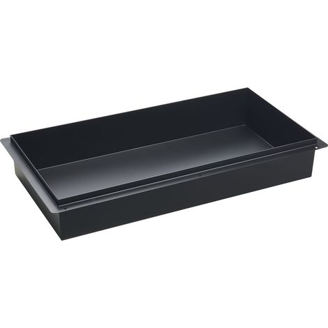 Eingelassene Duschablage 33 x 63,5 x 10,2 cm, robustes, rahmenloses Wandregal aus Edelstahl, moderne Shampoo-Aufbewahrung, wasserdicht, langlebig und einfach zu montieren, schwarz fürs Badezimmer (1/5)