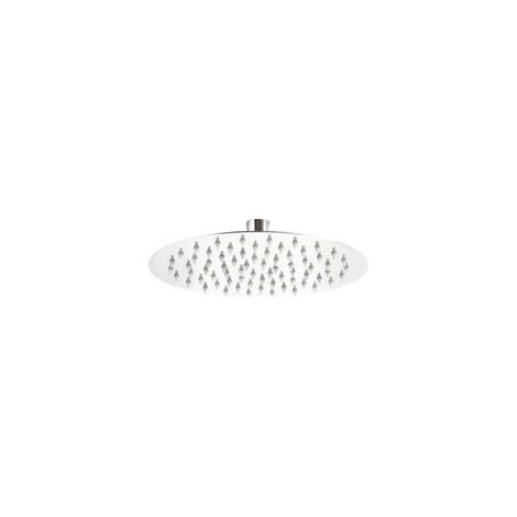 Pommeau de Douche Plafond 12 Pouces 300mm Acier Inoxydable Argent Rond Ultra-Mince 143 Buses Pluie Douche Salle de Bain (1/5)
