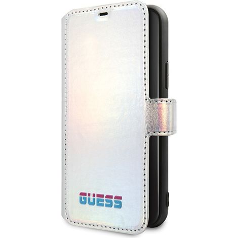 Guess GUFLBKN65BLD iPhone 11 Pro Max plateado/plateado iridiscente (1/5)