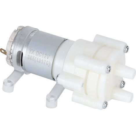 365 DC Aquarium-Membranwasserpumpe, Mini-Elektropumpe für Aquarien, 6–12 V (1/5)