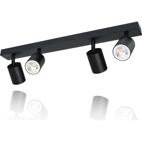 GBLY Plafonnier LED 4 spots-Plafonnier à spot L 535 mm - Moderne - éclairage intérieur - Salon I Chambre I Cuisine I Salle à manger - sans ampoules - nior (1/4)