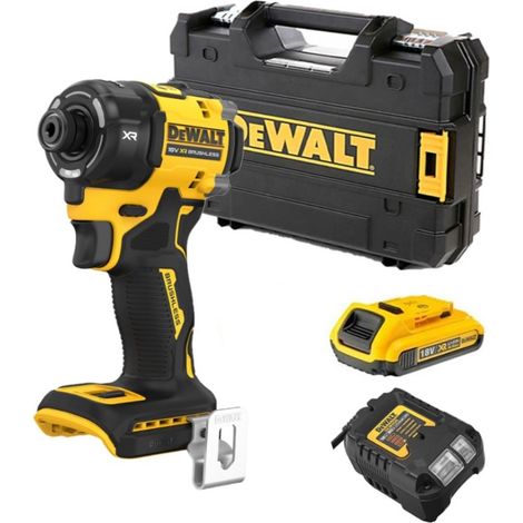 Dewalt – Visseuse à chocs hydraulique 18V DCF870D1T – Moteur Brushless – Couple 50Nm – Ultra-compacte pour espaces restreints – Coffret TSTAK