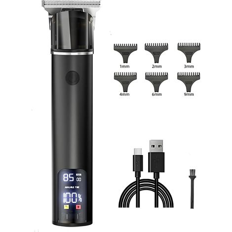 Tondeuse à cheveux électrique sans fil Tondeuse à cheveux pour usage domestique Kit de coupe professionnel haute performance pour coiffeurs Tondeuse à cheveux électrique pour femmes (1/5)