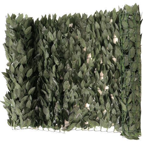 Balkonsichtschutz HHG-586, Sichtschutz Windschutz Verkleidung für Balkon Terrasse Zaun, 100x300cm Blatt